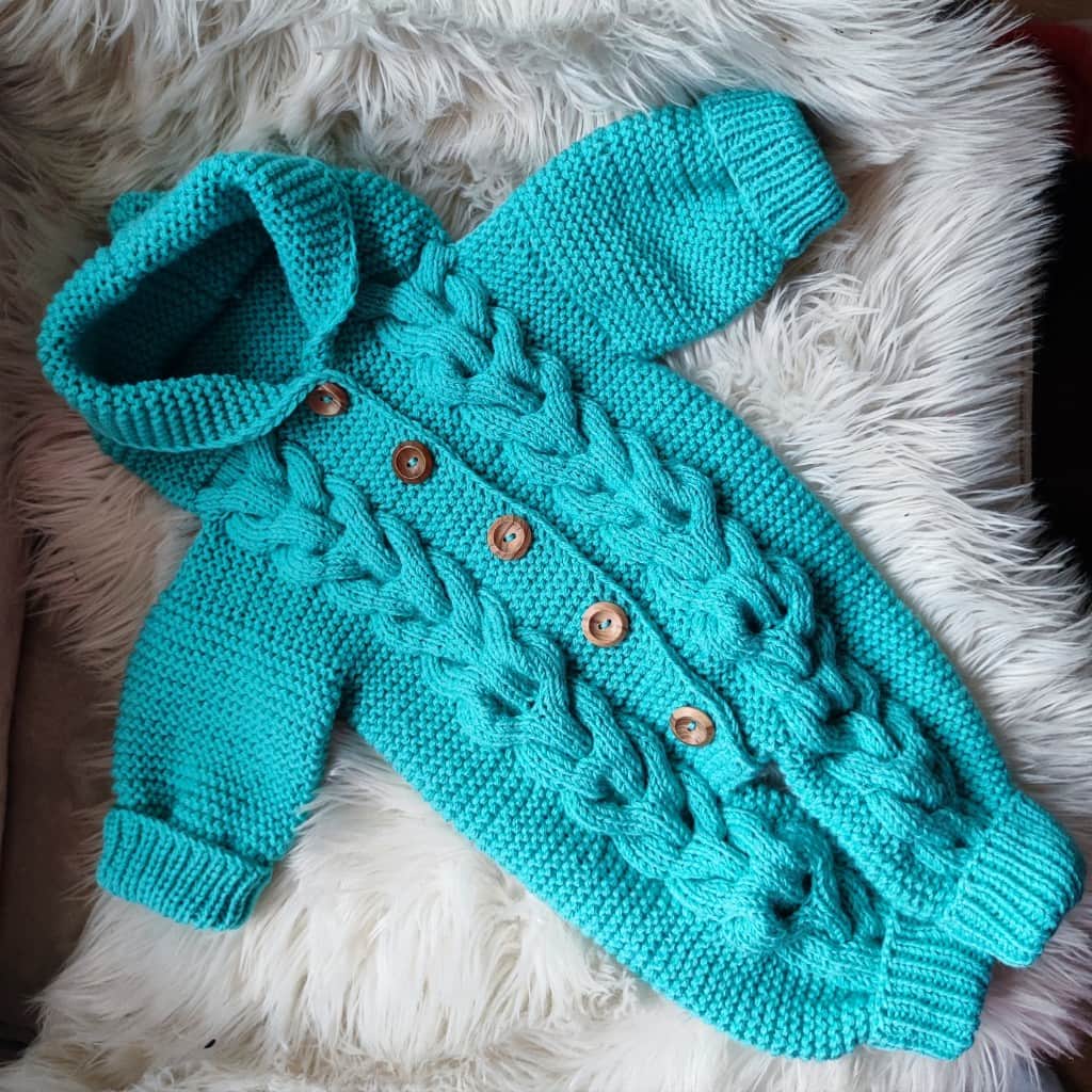 Mīļš adīts kombinezoniņš mazulim