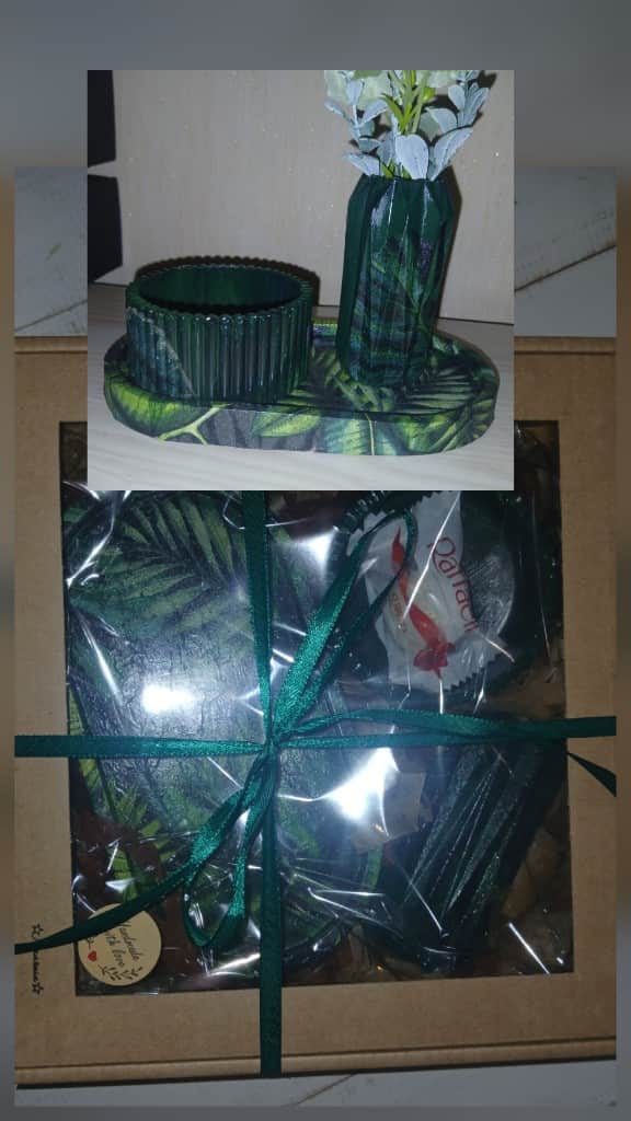 Dekoratīvo ģipša trauku komplekts