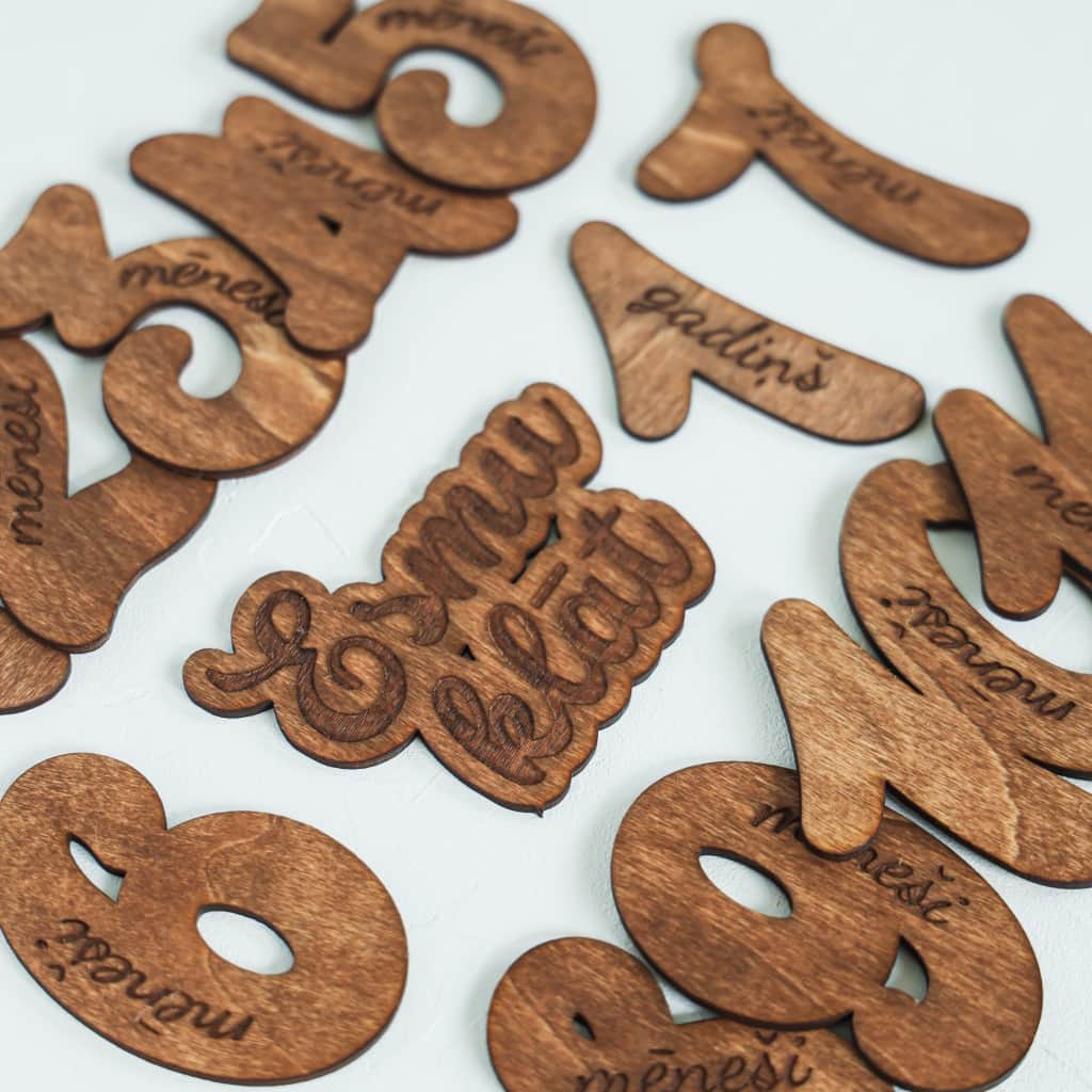 Mēneškartītes - Cipariņi