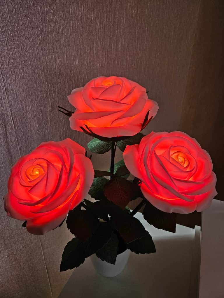 Naktslampiņa "ROZES"