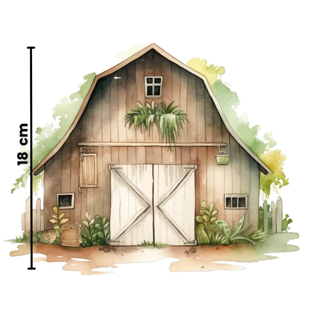 Līmpapīra uzlīmes "Fermas dzīvnieki"