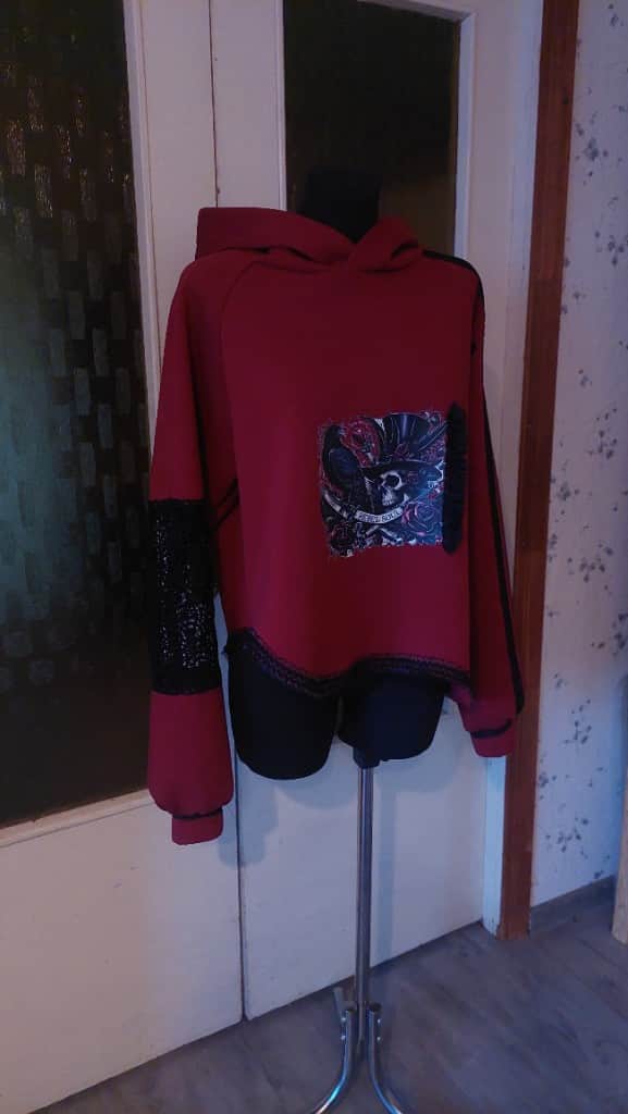 Siltinātās trikotāžas hūdijs