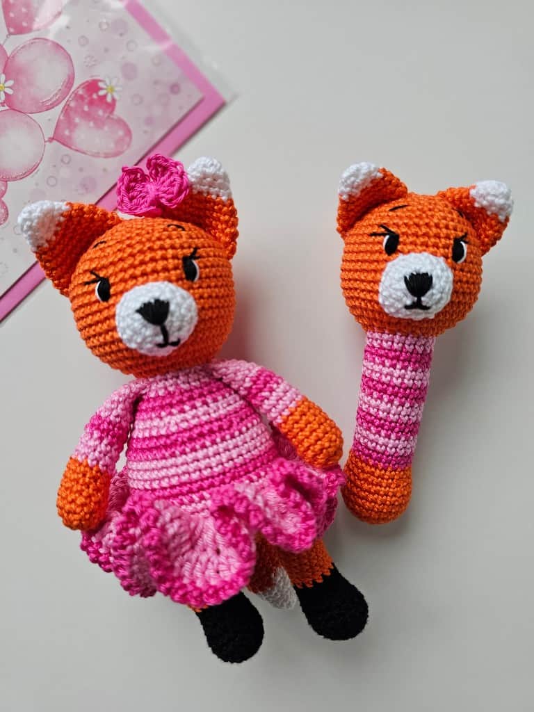 Tamborēts lapsiņu komplekts 