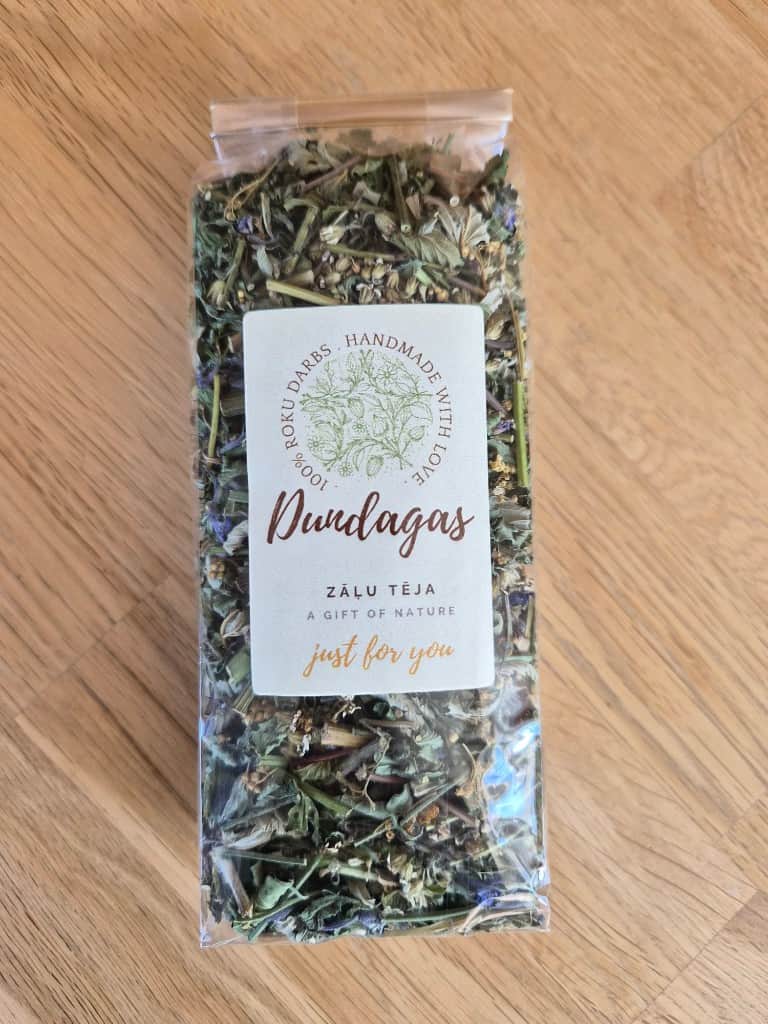 Lauku zāļu tēja ar kliņģerītēm - VESELĪGS SPĒKS! 50g