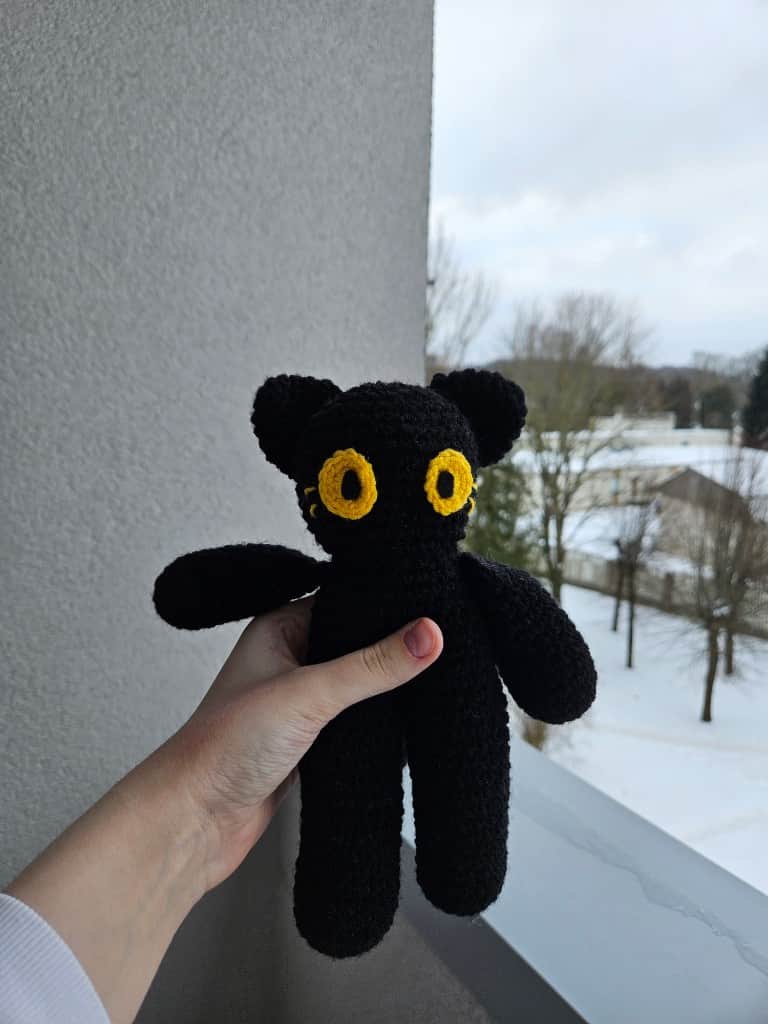 Melns liels kaķis🐱