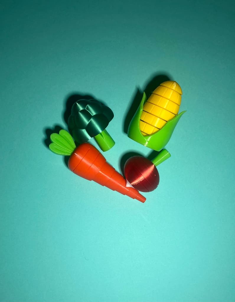 Montesori sensorie dārzeņi bērniem. 