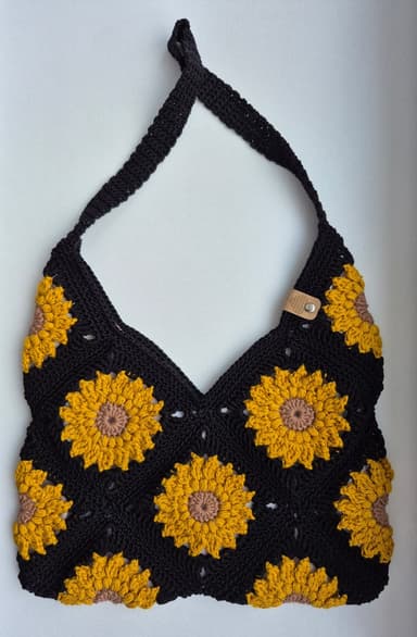 Tamborēta Sunflower soma